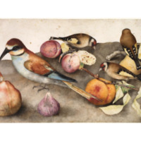 Still Life with Birds and Fruit